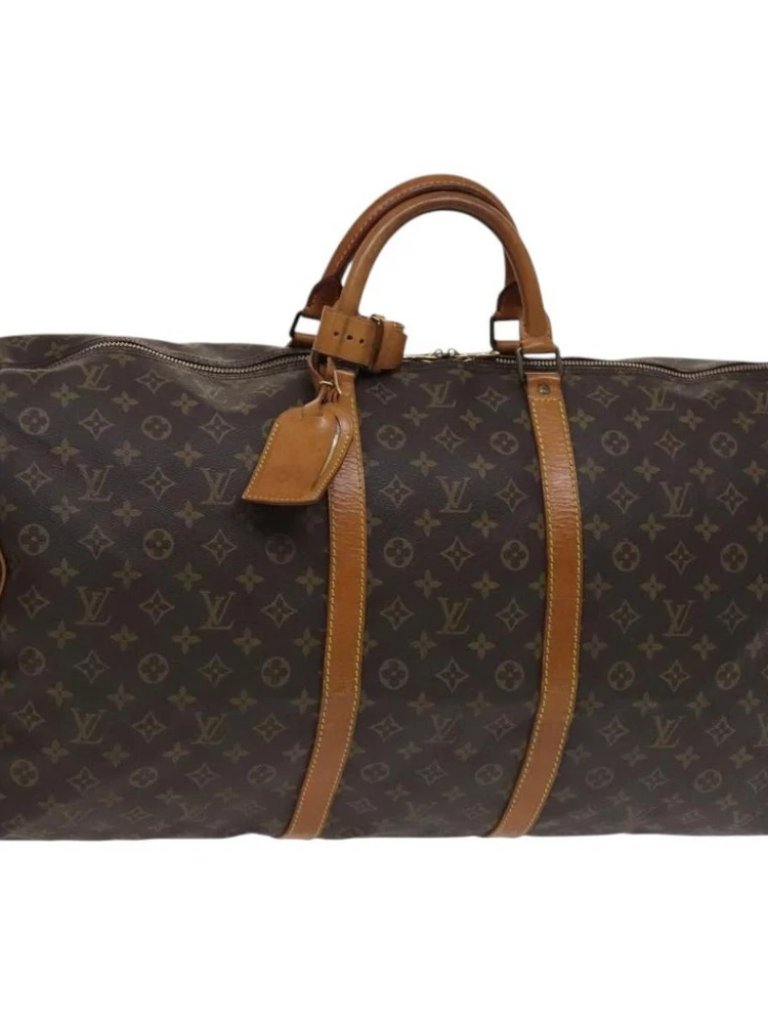 Louis Vuitton Monogram Keepall 60 Boston Bag M41422 Lv Auth Bs22554